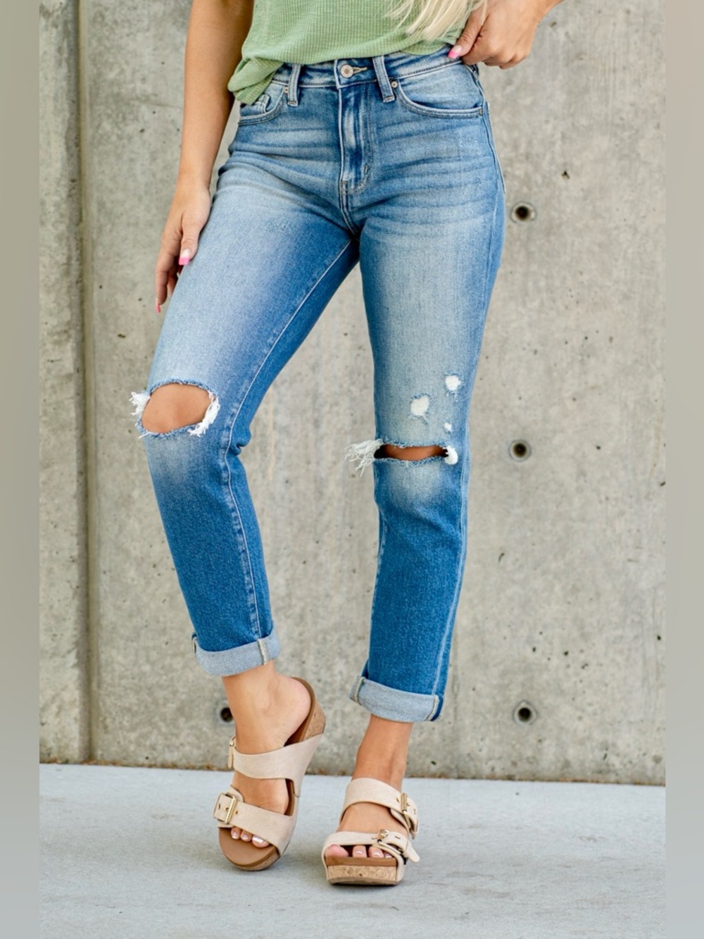 Kancan - RENTON HIGH RISE SLIM STRAIGHT Jean - Great condition! - Picture 2 of 7